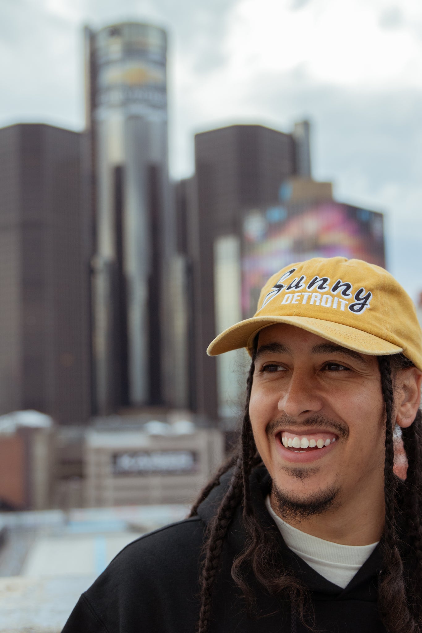 SUNNY DETROIT BLACK HAT